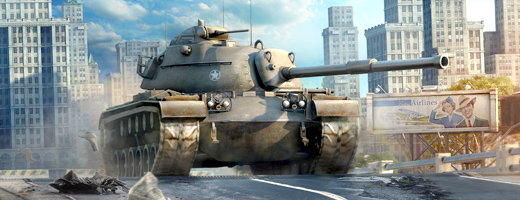 Средний танк: M48A1 Patton
